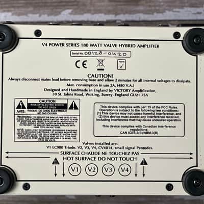 Victory Amps V4 The Duchess 180-Watt Hybrid Guitar Amp Pedal 2020 - Present - Cream image 2