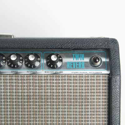 Fender Twin Reverb Master Volume Silverface (1976) image 6
