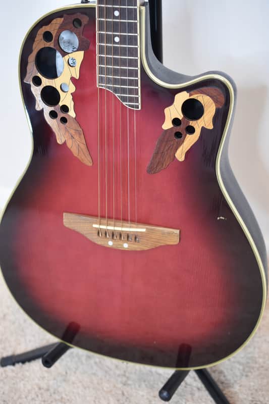 Ovation Celebrity CS257 - 2000s - Cherry Burst - w/ OHSC image 1