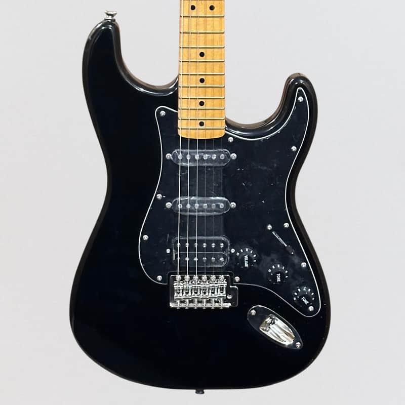 Fender Squier Classic Vibe '70s Stratocaster HSS Electric Guitar - Black image 1