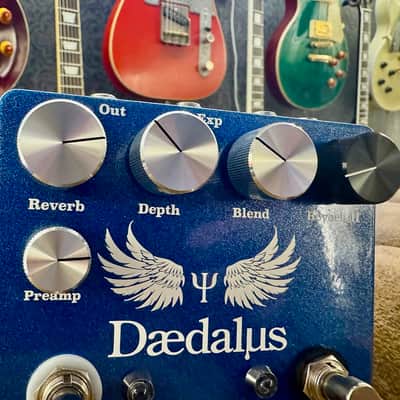 Coppersound Pedals Daedalus Dual Reverb with Expression Blue image 4