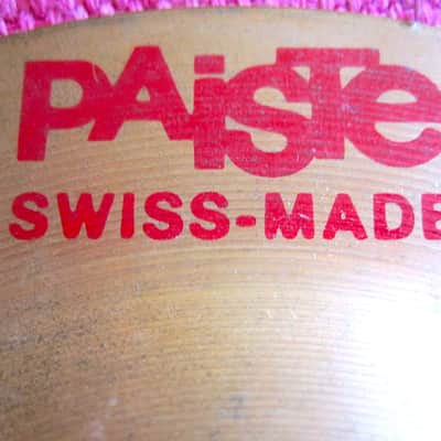 Paiste 5.5" Cup Chime Cymbal, Red Label - Vintage image 2