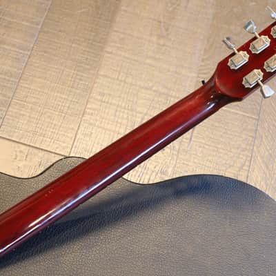 1976 Gibson Melody Maker Electric Guitar Cherry Red + HSC image 17