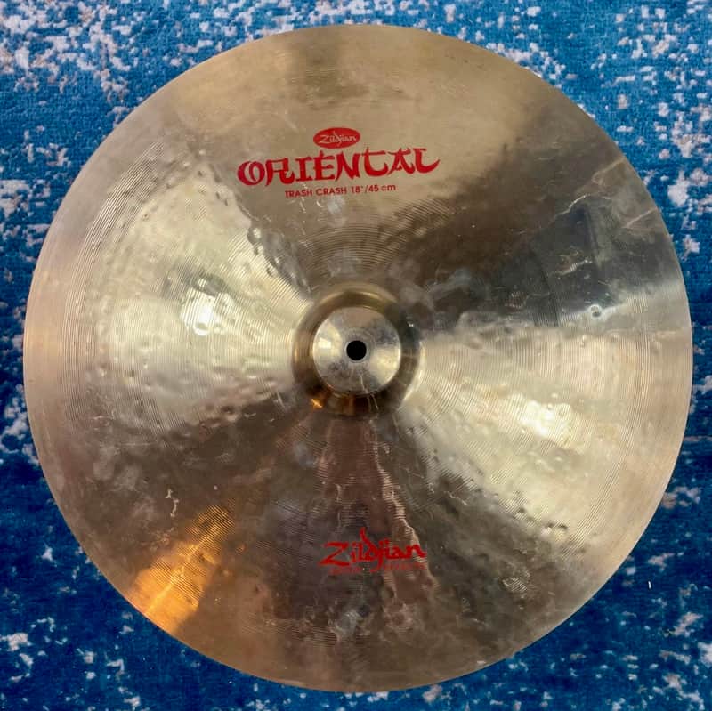 ULTRA RARE SUPER LIGHT 18” Zildjian ORIENTAL TRASH Crash 1275g