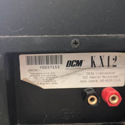 DCM KX-12 - Pair - 12” Woofer Speakers, 250 Watts Per Speaker image 9