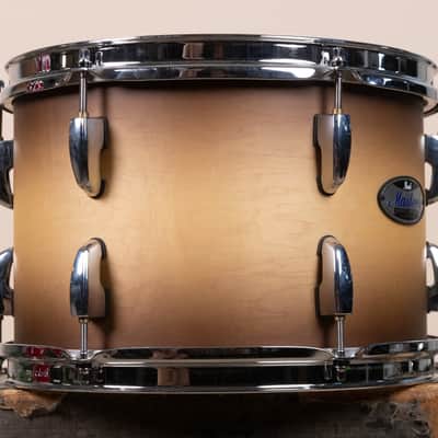 Pearl Masters Maple Complete 8x12 Satin Natural Burst Tom image 6