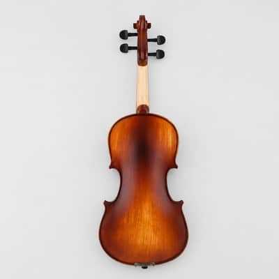 4/4 Full Size Acoustic Violin Outfit – Natural Vintage Fiddle with Hard Case, Bow & Digital Tuner for Beginners and Professionals image 3