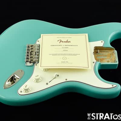LOADED USA Fender ERIC JOHNSON Strat BODY Nitro Finish Tropical Turquoise image 3