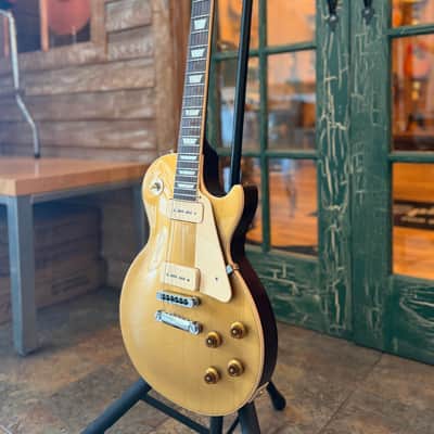 Gibson Les Paul Traditional Pro Split-Coil P-90 Electric Guitar Gold Top w/Case image 8
