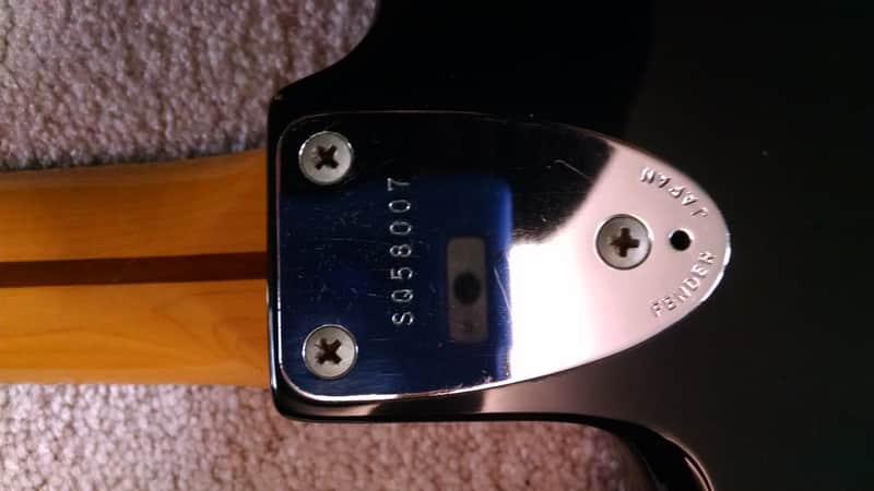 Fender Squier Stratocaster MIJ 1983-4 3-Bolt Large Headstock