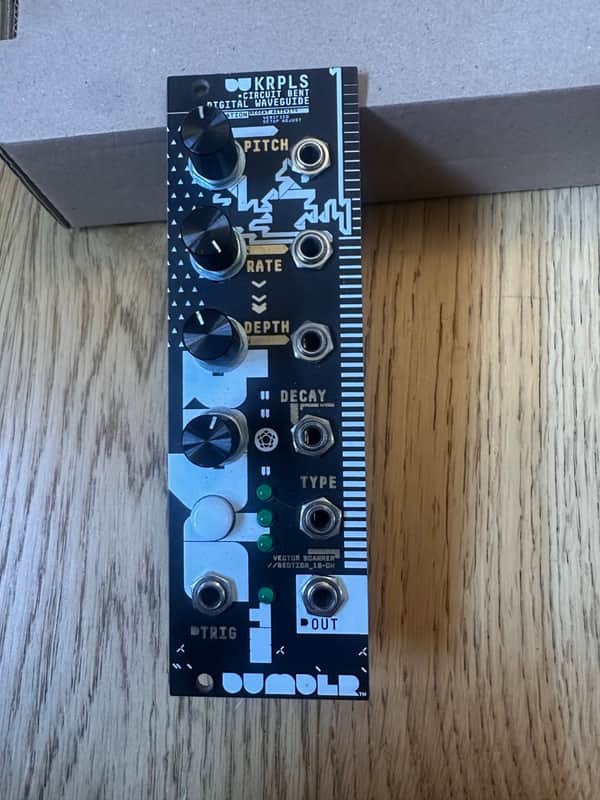 Meng Qi Music DU-KRPLS Eurorack synth voice Circuits Bent Digital Waveguide Detroit underground Karp image 1