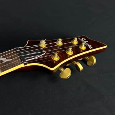 2003 Schecter Diamond Series C-1 Classic Electric Guitar with Hard Case - Antique Amber image 20