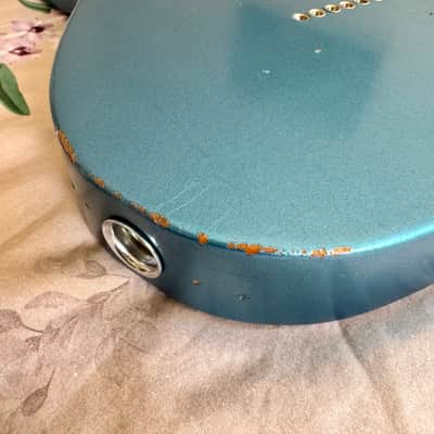 Fender Vintera Road Worn '50s Telecaster 2020 - 2021 Lake Placid Blue imagen 11