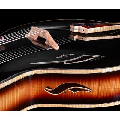Emanuele Faggion Calliope 17" Archtop guitar massive wood in the style of Monteleone Benedetto ... image 5