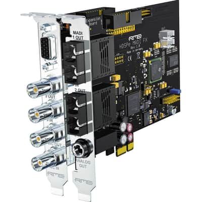 RME HDSPe MADI FX - 390 Channel PCIe Audio Card image 1