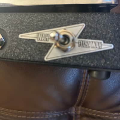 Dunlop DD95FW Cry Baby Daredevil Fuzz Wah 2023 - Present - Black / Chrome image 8