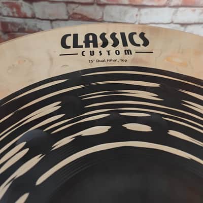 Meinl Classic Custom Dual 15" Hi Hats image 5