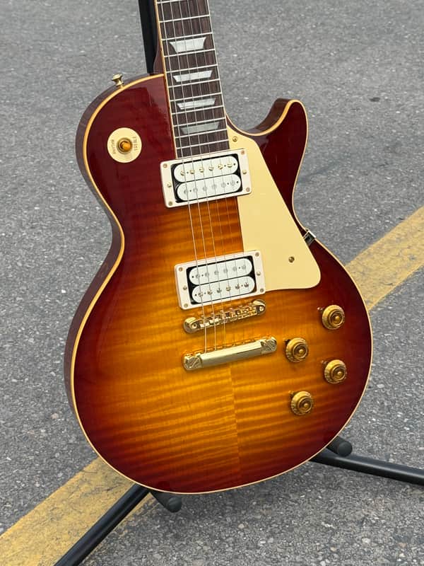 Gibson Custom Shop 1959 Les Paul Standard M2M Dark Cherry Sunburst New Unplayed Auth Dlr 8lbs6oz #601 image 1