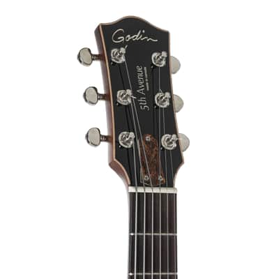 Godin 5th Avenue CW Kingpin II Cognac Burst - Semi Acoustic Guitar image 3
