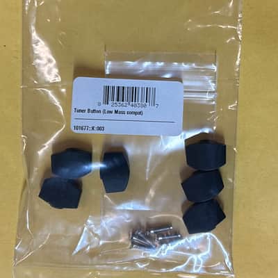 PRS 101677K003 S2 Black Plastic Tuner Buttons mid-2000s - Black imagen 2