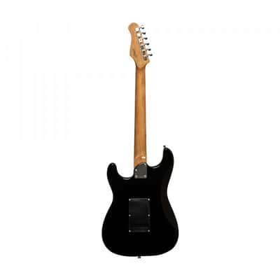 Stagg SES-60 SNB Vintage Series Solid Alder Body Bolt-on Roasted Maple Neck 6-String Electric Guitar image 3