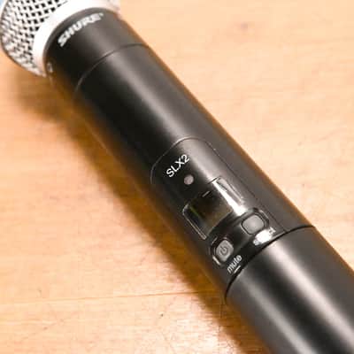 Shure SLX24/BETA58 Handheld Wireless System J3 572-596 MHz (NO PSU) CG01YHG image 14