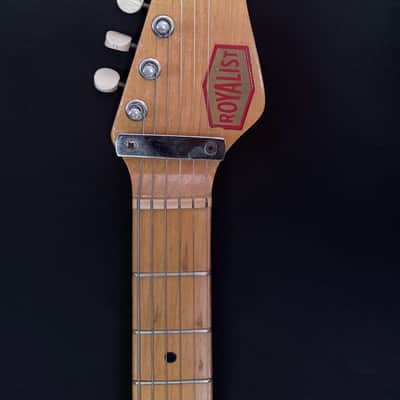 Premier Multivox Royalist Guitar - Maple Neck, Original Finish - Well Padded Gig Bag - 1962 image 9