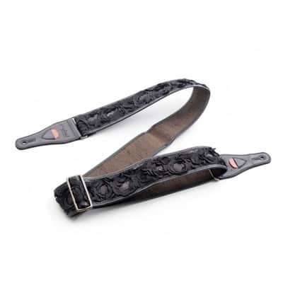 RightOn! L.E. MICK Black Limited Edition 2.3 inch Guitar Strap