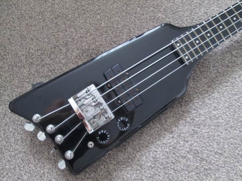 Kramer The Duke De Luxe headless bass early eighties black image 1