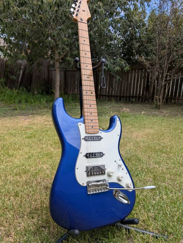 Fender Limited Edition Stratocaster HSS 2024 Daytona Blue — Factory Matching TRIPLE Seymour Duncan Pickup Set, Full Pro Setup