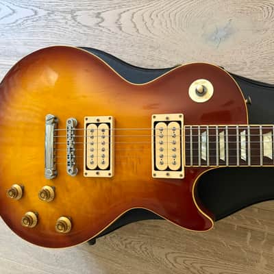 1980 Tokai Reborn Old LS-60 Violin Burst Japan Vintage OHSC Ships from USA image 12