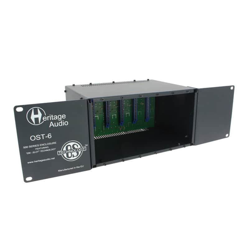 Heritage Audio OST-6 V2.0 6-Slot 500 Series Powered Rack image 1