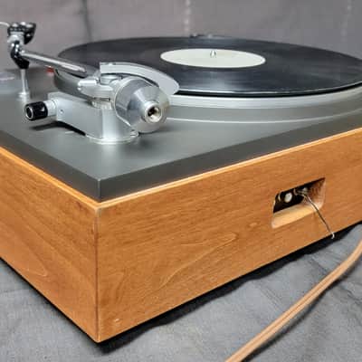 Pioneer PL-50A Auto Return / Cut Turntable / Record Player with Wood Base (video) image 7