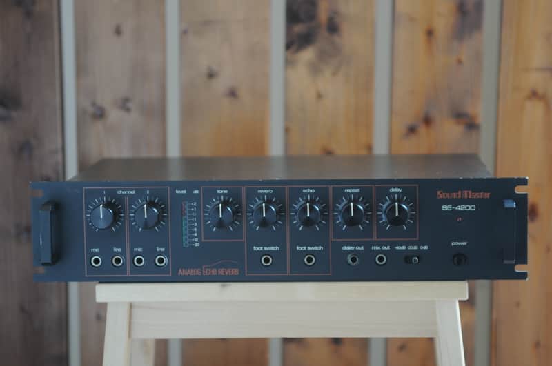 Sound Master SE-4200 Analog Echo Reverb image 1