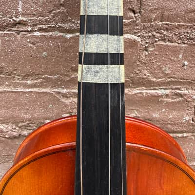 Josef Lorenz Luby (Schönbach) Czechoslovakia 3/4 Violin – Instrument Only, Needs 1 String image 4
