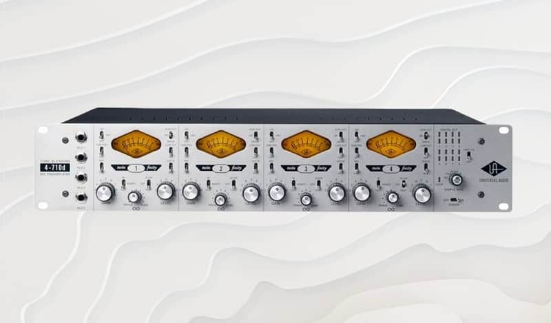 Universal Audio 4-710d Four-Channel Mic Preamp | Reverb Canada