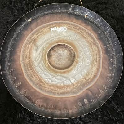 Paiste Gongs - Very Rare Gong - 18' inch Embossed - Tuned E Gong 70's image 2