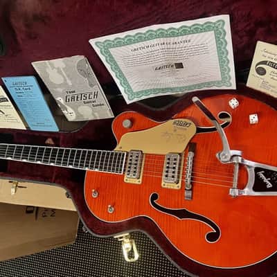 Gretsch G6120SSU Brian Setzer Nashville 2004 - 2014 - Orange image 5