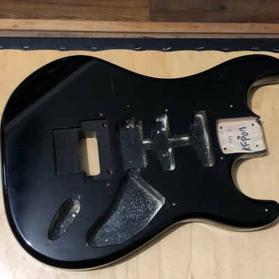 1988 Kramer USA Pacer Deluxe F Series Plate Black Guitar Body Floyd Ready image 1