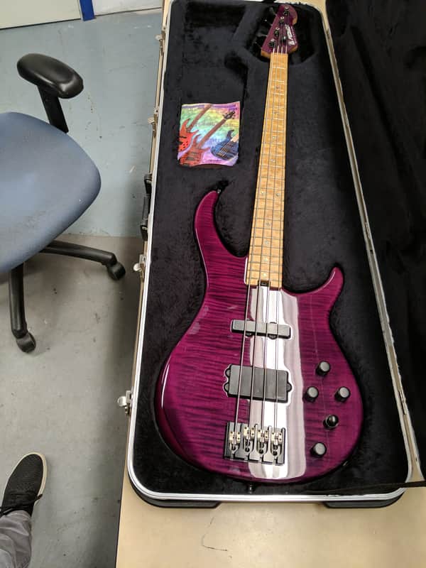 Peavey Millennium 4 Plus Purple Flame Top USA image 1
