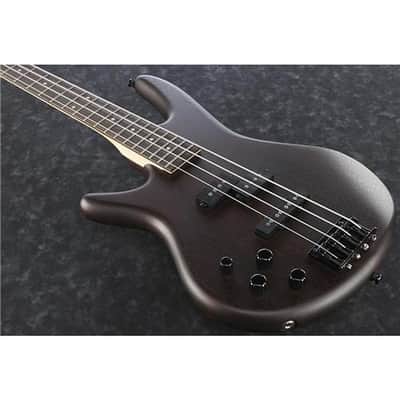 Ibanez GIO Series GSR200BL Left-Handed Electric Bass Guitar, Rosewood Fretboard, Walnut Flat image 3