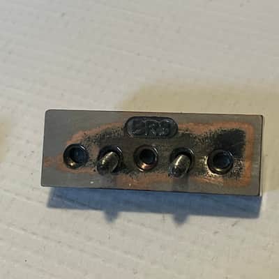 2000's Era Charvel Used FRT-01000 1000 Series Licensed Floyd Rose Black Guitar Tremolo Bridge Set image 8