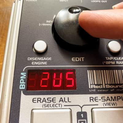 Red Sound SoundBITE XL Professional DJ Loop Sampler with p.supply, box &  manual! Read the full ad! image 8