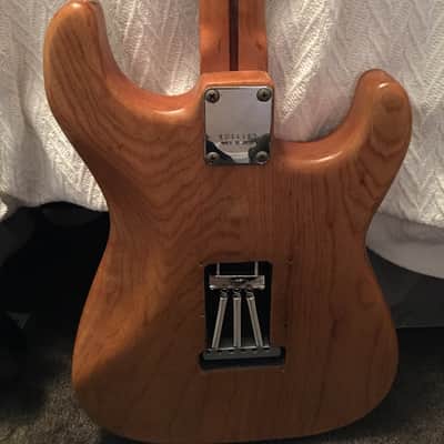 Lefty Greco Ash Left handed Stratocaster 1981 Natural Ash image 6