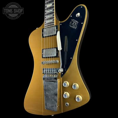 Gibson Custom Dealer Select 1963 Firebird V Double Gold Ultra Light Aged w/case 407683 image 2