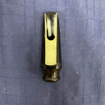 Vintage Henton Ebonite with Brass Table Alto Sax Saxophone mouthpiece image 6