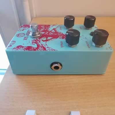 Walrus Audio Deep Six Compressor V1 2017 - 2018 - Blue / Red Diver V2 image 3