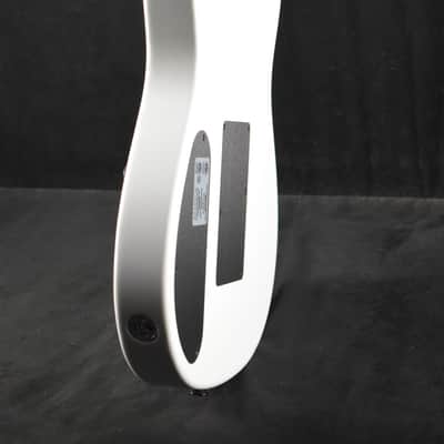 Mint Fender Jack White Triplesonic Acoustasonic Telecaster Maple Fingerboard White Pickguard Satin Arctic White with Black Top image 6