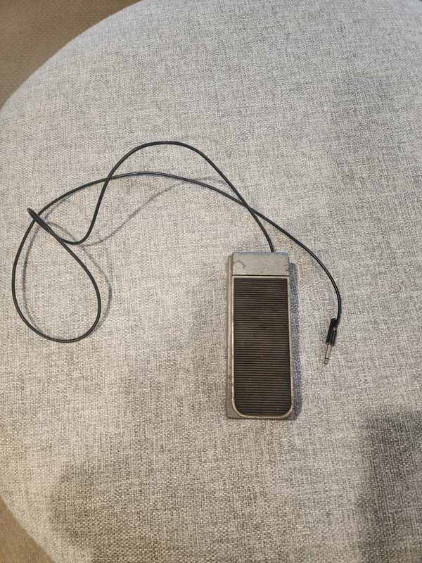 Rare Vintage Guitar Volume Pedal Unbranded 1960s - Non functional image 1