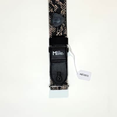 Snake Outdoor Cotton Canvas guitar strap w/ matching guitar pick holder handmade by MattS Design & Effect image 3